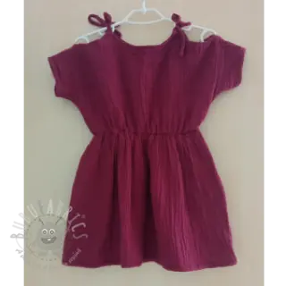 Dubbelgasväv/muslin berry
