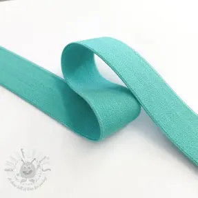 Slätt resarband 2,5 cm old green