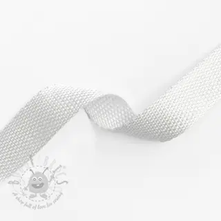 Band 2,5 cm white