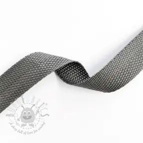 Band 2,5 cm middle grey