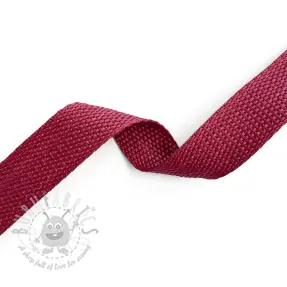 Band 2,5 cm bordeaux