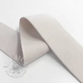 Slätt resårband 4 cm old pink