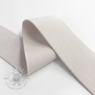 Slätt resårband 4 cm old pink