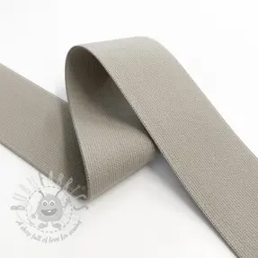 Slätt resårband 4 cm sand