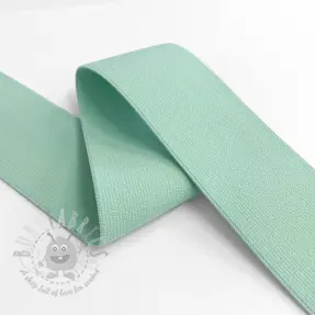 Slätt resårband 4 cm mint