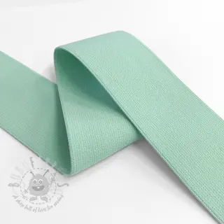 Slätt resårband 4 cm mint