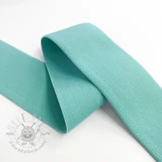 Slätt resårband 4 cm old green
