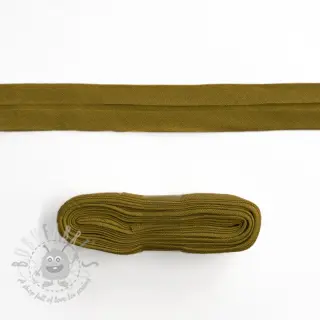 Kantremsa bomull 3 m golden brown