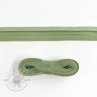 Kantremsa bomull 3 m basil