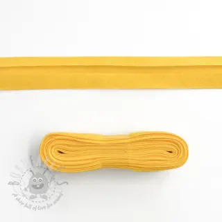Kantremsa bomull 3 m lemon