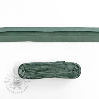 Kantremsa bomull 3 m dark old green