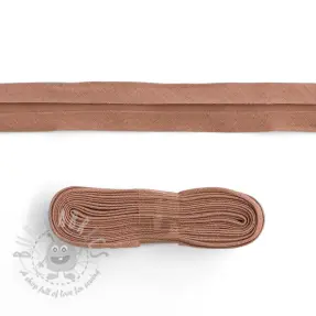 Kantremsa bomull 3 m dark salmon