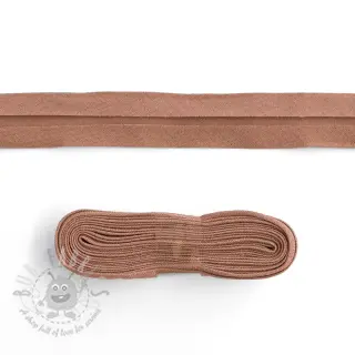 Kantremsa bomull 3 m dark salmon