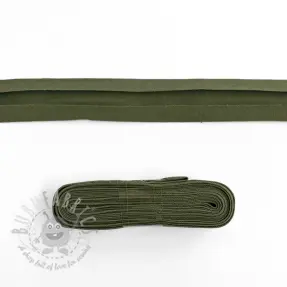 Kantremsa bomull 3 m camo green