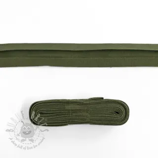 Kantremsa bomull 3 m camo green