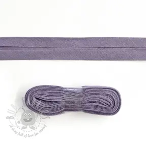 Kantremsa bomull 3 m lavender