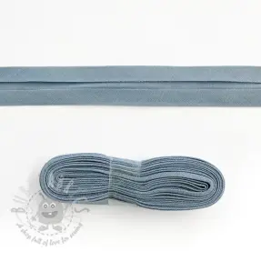 Kantremsa bomull 3 m cloud blue
