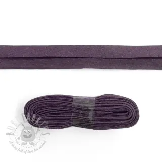 Kantremsa bomull 3 m violet