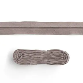Lemovací prúžok bavlna - 3 m taupe