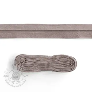 Kantremsa bomull 3 m taupe
