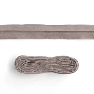 Lemovací prúžok bavlna - 3 m taupe