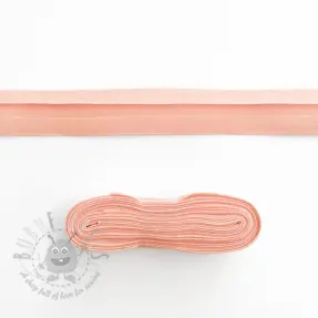 Kantremsa bomull 3 m salmon