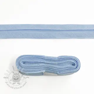 Kantremsa bomull 3 m old blue