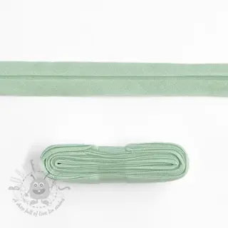 Kantremsa bomull 3 m old green