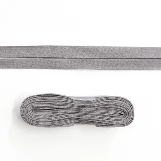 Lemovací prúžok bavlna - 3 m light grey