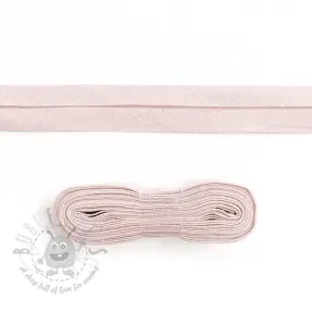 Kantremsa bomull 3 m light salmon