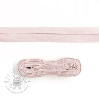 Kantremsa bomull 3 m light salmon