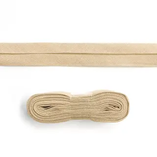 Lemovací prúžok bavlna - 3 m light sand