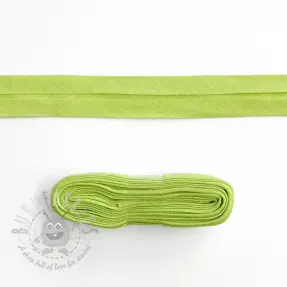 Kantremsa bomull 3 m lime