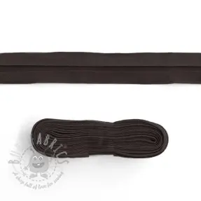 Kantremsa bomull 3 m dark choco
