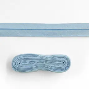 Lemovací prúžok bavlna - 3 m light blue
