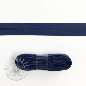 Kantremsa bomull 3 m dark blue