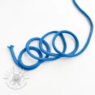 Bomullssnöre 3 mm aqua