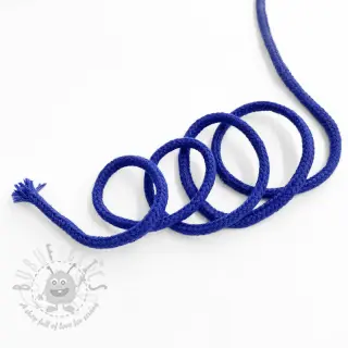 Bomullssnöre 3 mm cobalt
