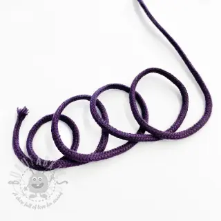 Bomullssnöre 3 mm purple