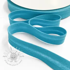 Kantremsa dubbelgasväv ocean blue