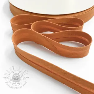 Kantremsa dubbelgasväv caramel