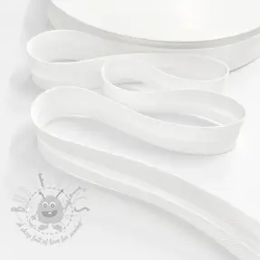 Kantremsa dubbelgasväv white