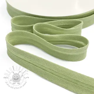 Kantremsa dubbelgasväv light green
