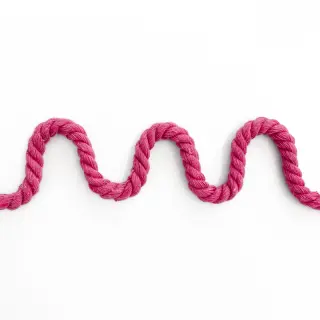 Bavlnená šnúra točená 8 mm fuchsia
