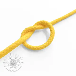 Bomullssnöre 5 mm lemon