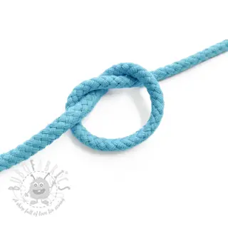 Bomullssnöre 5 mm ocean blue