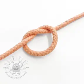 Bomullssnöre 5 mm peach