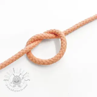 Bomullssnöre 5 mm peach