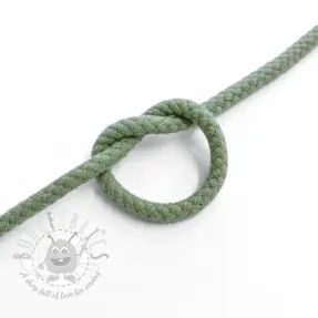 Bomullssnöre 5 mm dark old green