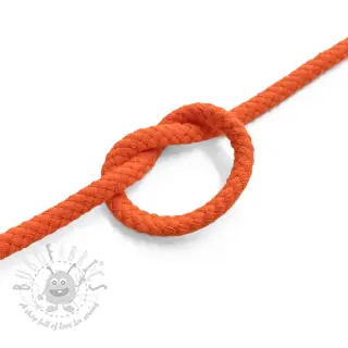 Bomullssnöre 5 mm orange